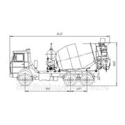 Автобетоносмеситель на шасси КАМАЗ-53228, 6 куб. м.