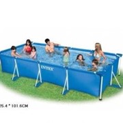 Бассейн каркасный прямоугольный Intex (300х200х75см) (58981) 28272 фото