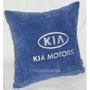 Подушка Kia Motors голубая фотография