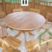 Мебель садовая из дерева фото