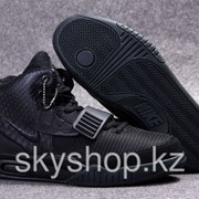 Кроссовки Nike Air Yeezy 2 Blackout All Black 36-46 Код Yeezy11 фотография