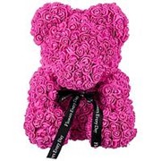 Декоративное изделие“медвежонок из роз“ 25 см Huajing Plastic (192-502) фото