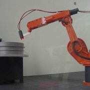 Модель промышленного робота фото