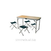 Набор складной мебели: стол и 4 стула ST-12060 фотография