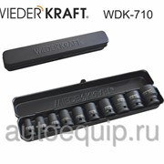 Набор ударных головок 1/2“ 9-27мм WDK-710 фотография