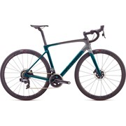 Велосипед шоссе Specialized Roubaix Pro Force eTAP AXS Roval CL 32 Disc (серый-зеленый) (49 серый-зеленый) фотография