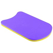 E32993 Доска для плавания с ручками 43х29 см фиолетово/желтая Спортекс фото