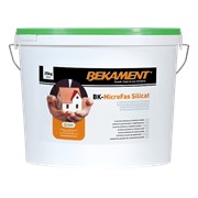 Краска для фасадов BEKAMENT, BK-MicroFas Silicat 8 кг. фото