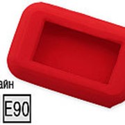 Силиконовый чехол, для пультов сигнализаций StarLine E60/E90 (красный)