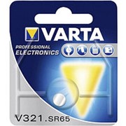 Батарейка для часов Varta V321 SR65 SR 616 SW 1.55V, в блистере 1шт. фотография
