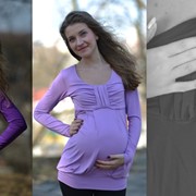 Туника для беременных и кормящих фотография