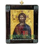 Mt. Athos Пантократор - Спас Вседержитель, греческая икона Высота иконы 26 см фото