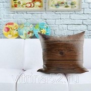 Декоративная подушка “Деревянный пол“ фотография