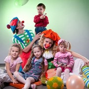 Клоуны на детском празднике