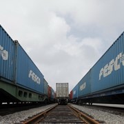 Грузоперевозки железнодорожные крупнотоннажных контейнеров, Новосибирск фото