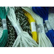 Веревки крученые и плетеные из синтетических волокон. фото
