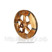 Колесо деревянное декоративное малое фотография