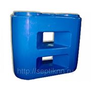 Баки для воды и топлива SLIM. Прямоугольные емкости из пластика. фото