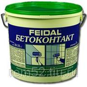 Грунтовка Бетоконтакт (бетоноконтакт) Feidal (Файдал) (5кг) Морозостойкая фото