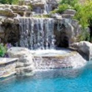 Фонтаны, водопады для бассейнов фото
