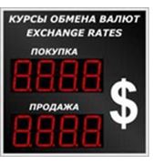 Табло курсов валют и котировок металлов фото