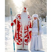 Аренда костюма Деда Мороза Снегурочки фото