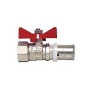 Кран шар. под пресс 16 х1/2» вн (для металлопластиковых систем) VT.2202 фото