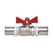 Кран шар. под пресс 16мм (для металлопластиковых систем) VT.2201 фото