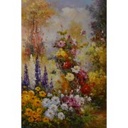 Картина “Полевые цветы“ 61х91 фотография