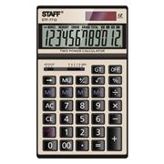 Калькулятор STAFF настольный металлический фото