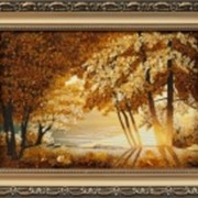 Картины из янтаря фото