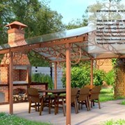 Изготовление беседки, простая беседка фото