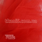 Ткань Фатин мягкий трехметровый (Красный) 518