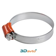 Хомут червячный 44-56/11,7мм AIRLINE W1 (оцинкованный) фото