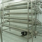 Трубчатый пастеризатор, пастеризационная система для молочных предприятий, для линий по производству соков, напитков и пр. фото