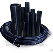 Труба водопроводная 63х4,7 L-100м SDR13,6 ПЭ, ПНД 80 черная фото