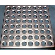 Плитка металлическая для промышленных полов толщина 1 мм. фото