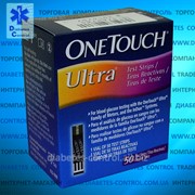 Тест-полоски для глюкометра оригинальные One Touch Ultra / Ван Тач Ультра 50 шт. фотография