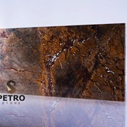 Плитка из мрамора Bedasar brown фото