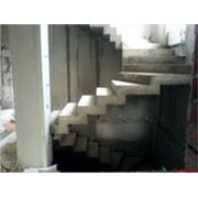 Монолитная лестница фото
