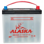 Аккумулятор “ALASKA“ MF 55B24 45L - + фото