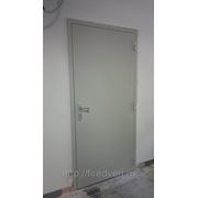 Дверь металлическая противопожарная одностворчатая глухая EIS-60 2000х800 фото