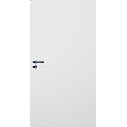 Противопожарная деревянная дверь ALAVUS, EI30, окрашенная белая/серая. Цена указана в полной комплектации фото