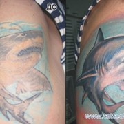 Реставрация татуировок фотография