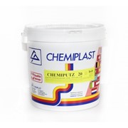 Пластичная штукатурка Chemiplast Chemiputz 25 толщина крошки 1 фото