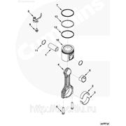 Стопорное кольцо пальца Cummins ISF 2,8L 4976250 5272201 фото