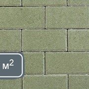 Тротуарная плитка Классико зеленый фото
