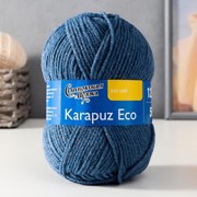 Пряжа Karapuz Eco (КарапузЭко) 90% акрил, 10% капрон 125м/50гр гроза (7297) фотография