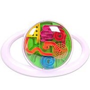 ABtoys Шар интеллектуальный 3D в диске, диаметр лабиринта 15 см, PT-00557 (PT-00557(WZ-A3948))