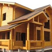 Строительство домов из клееной древесины фото